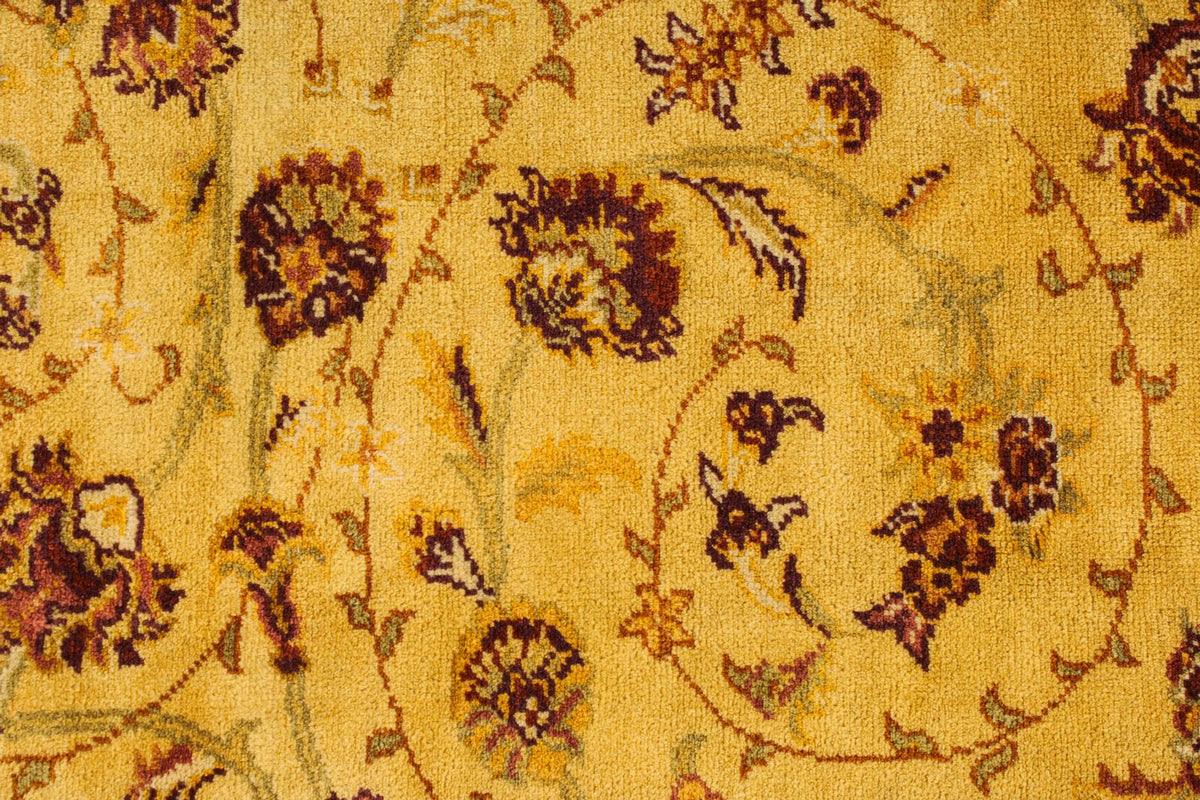 6x10 Gold Turkish Oushak Rug