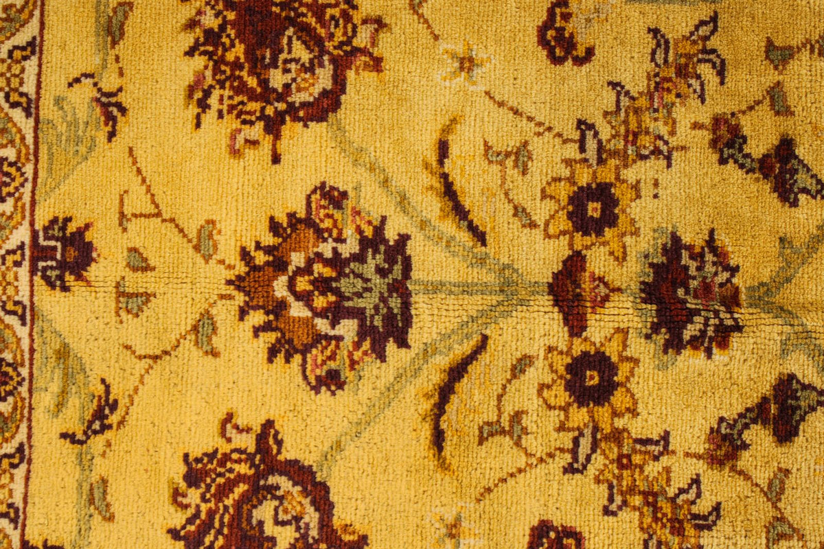 6x10 Gold Turkish Oushak Rug