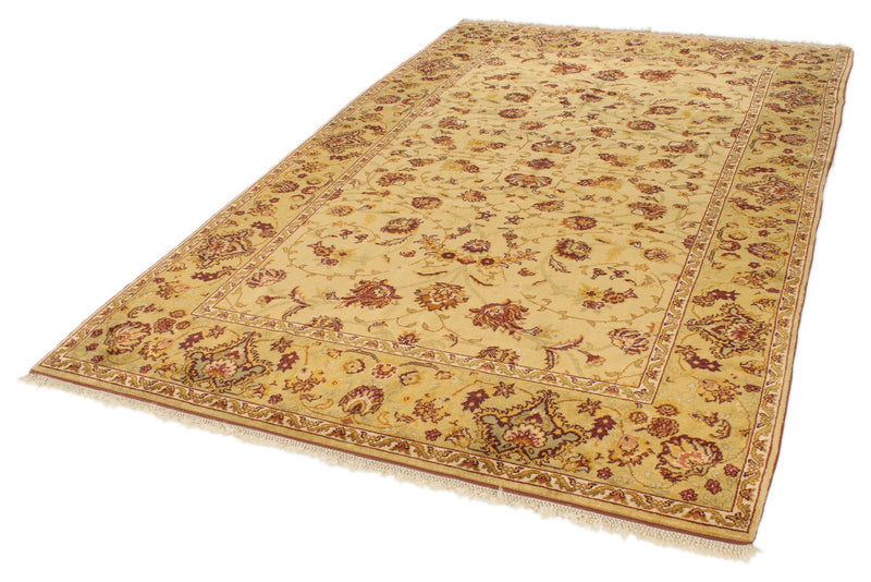 6x10 Gold Turkish Oushak Rug