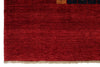 8x9 Red and Navy Turkish Oushak Rug