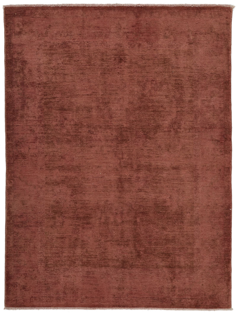 5x6 Purple Turkish Overdyed Rug