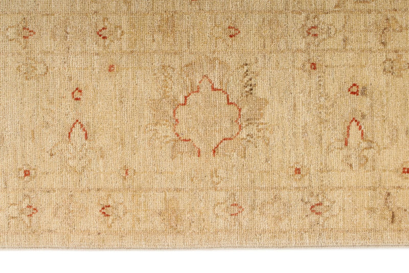 5x8 Ivory Turkish Oushak Rug