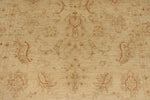 5x8 Ivory Turkish Oushak Rug