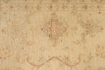 5x8 Ivory Turkish Oushak Rug