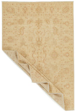 5x8 Ivory Turkish Oushak Rug