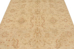 5x8 Ivory Turkish Oushak Rug