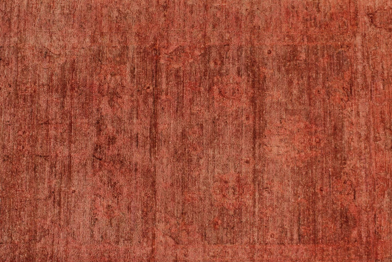 2x7 Pink Turkish Overdyed Rug