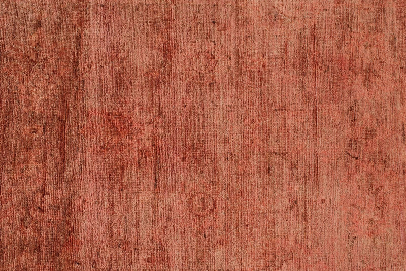 2x7 Pink Turkish Overdyed Rug