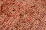 2x7 Pink Turkish Overdyed Rug