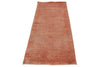2x7 Pink Turkish Overdyed Rug