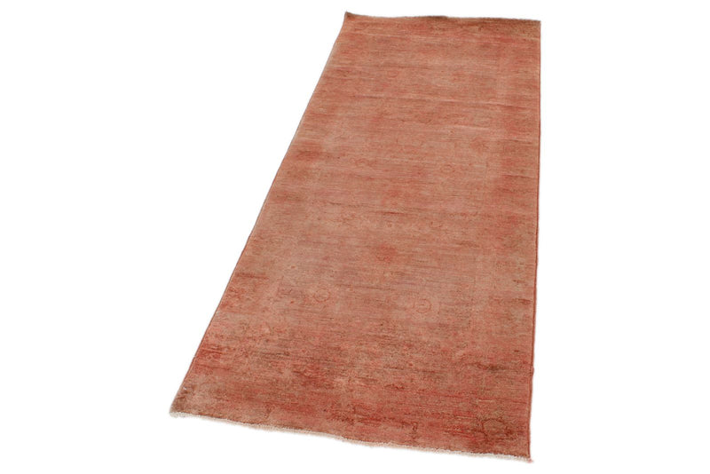 2x7 Pink Turkish Overdyed Rug