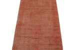 2x7 Pink Turkish Overdyed Rug