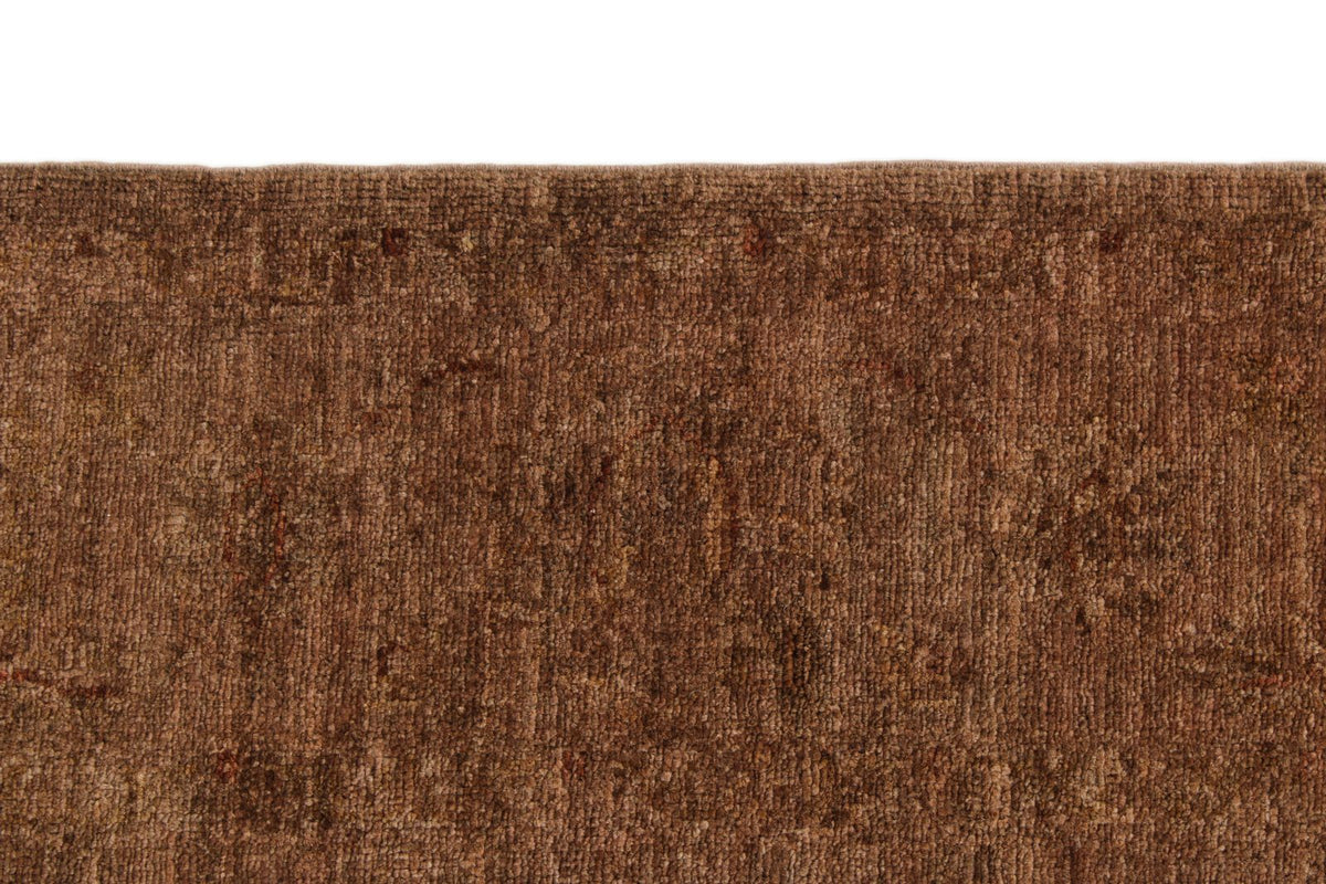 5x6 Brown Turkish Overdyed Rug