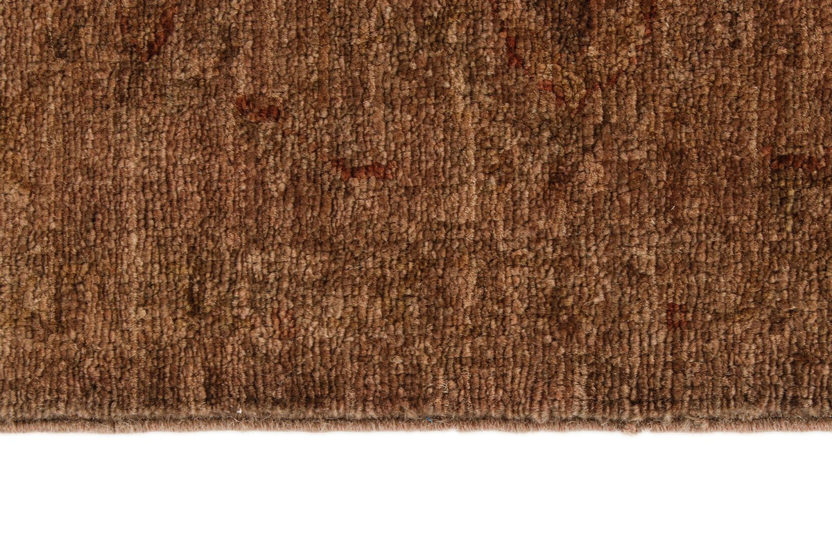 5x6 Brown Turkish Overdyed Rug