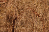 5x6 Brown Turkish Overdyed Rug