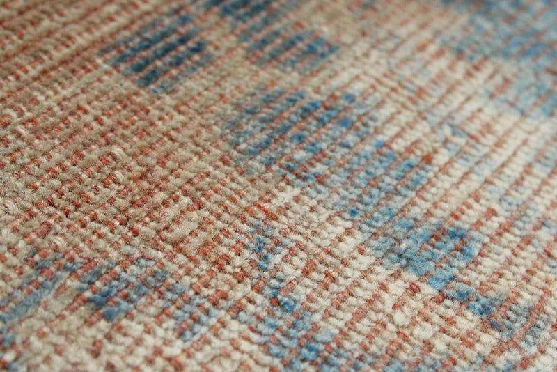 3x14 Navy and Ivory Anatolian Tribal Runner