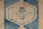 3x14 Navy and Ivory Anatolian Tribal Runner