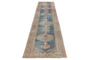 3x14 Navy and Ivory Anatolian Tribal Runner