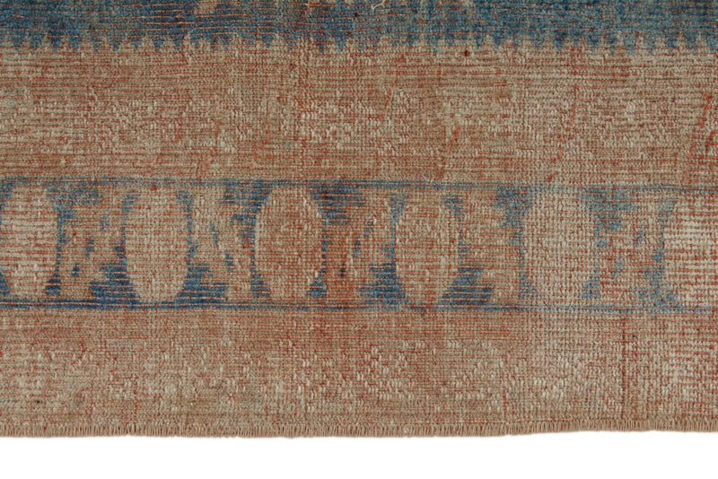 3x14 Navy and Ivory Anatolian Tribal Runner