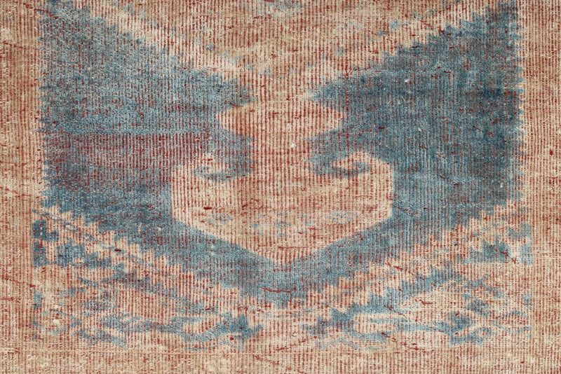 3x14 Navy and Ivory Anatolian Tribal Runner