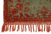 8x10 Rust and Green Turkish Traditional Rug