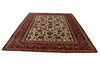 8x11 Red and Beige Persian Rug