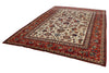 8x11 Red and Beige Persian Rug