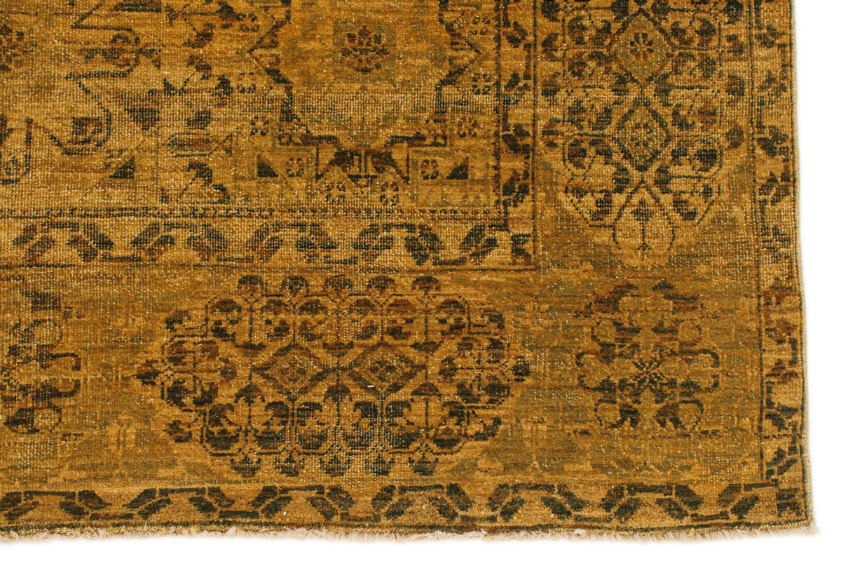 4x10 Green Turkish Traditional Rug