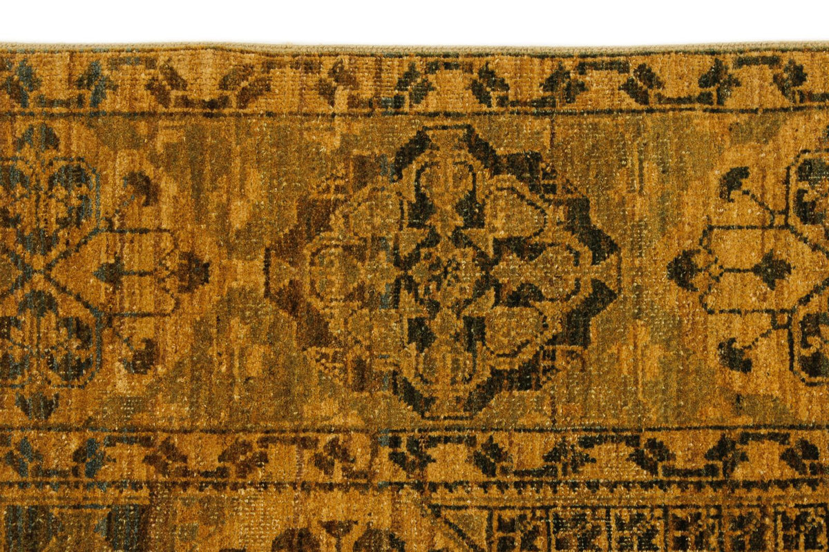 4x10 Green Turkish Traditional Rug