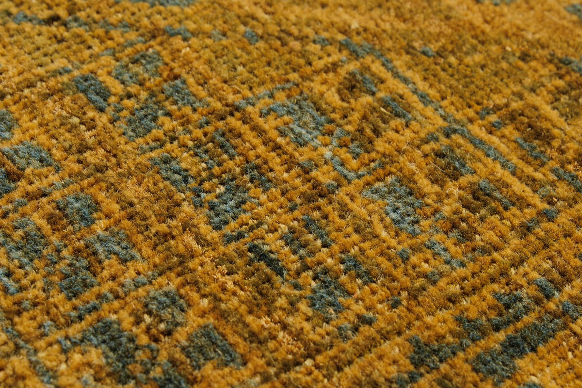 4x10 Green Turkish Traditional Rug