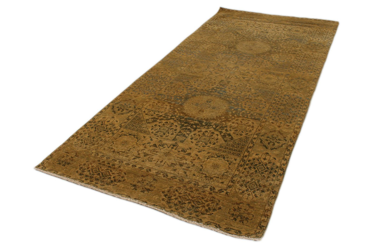 4x10 Green Turkish Traditional Rug