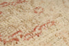 4x7 Beige and Red Turkish Oushak Rug