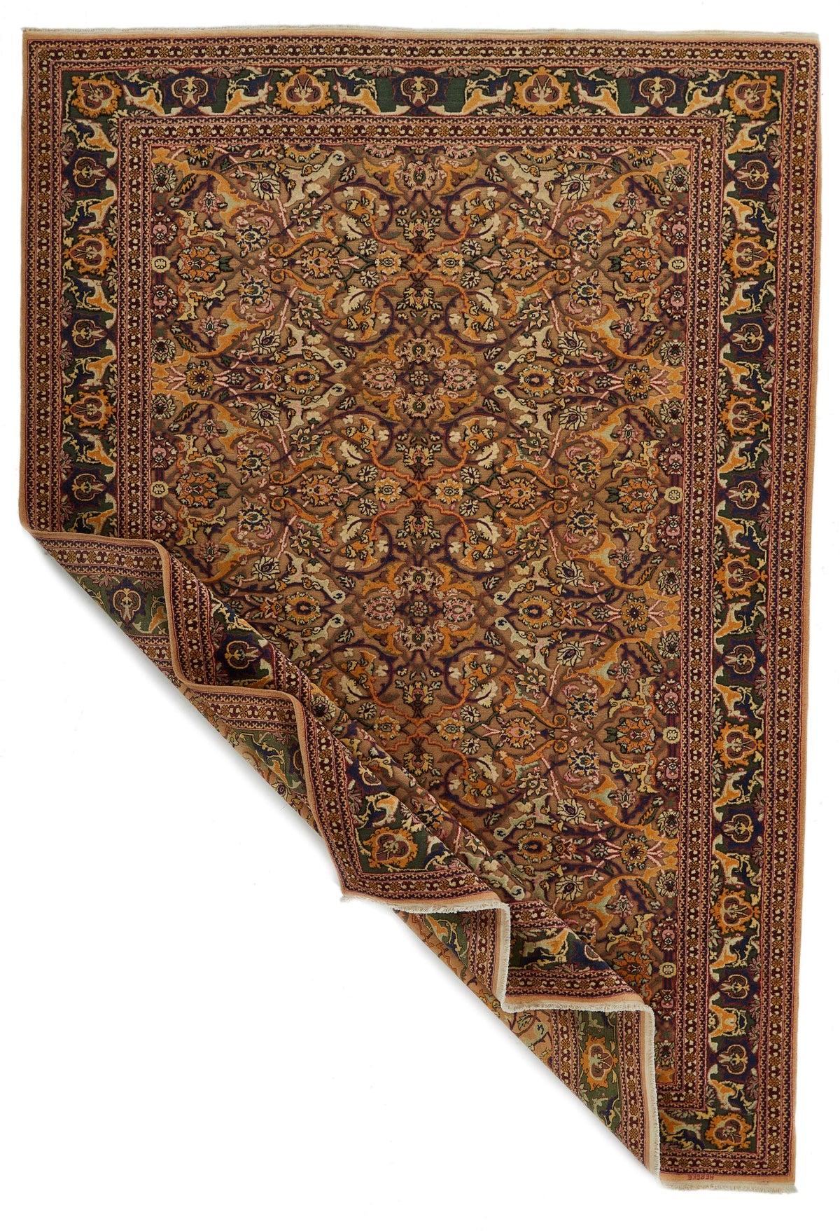 7x10 Multicolor Turkish Silk Rug