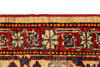 6x8 Red and Beige Kazak Tribal Rug