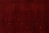 7x10 Red Modern Contemporary Rug