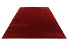 7x10 Red Modern Contemporary Rug