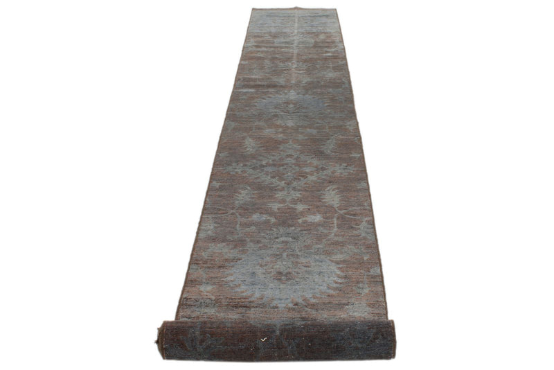 2x17 Gray Modern Contemporary Runner