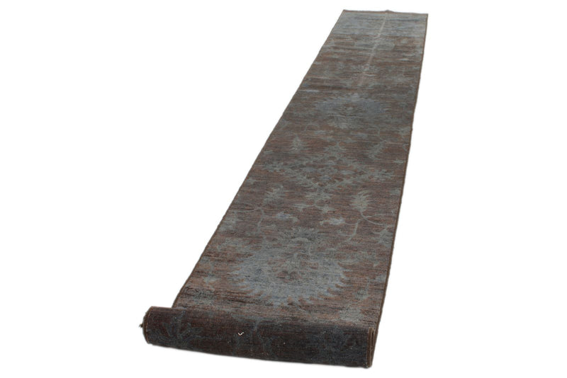 2x17 Gray Modern Contemporary Runner