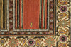 3x6 Multicolor and Ivory Turkish Traditional Rug