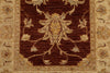 3x10 Brown and Ivory Turkish Traditional Runner