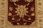 3x10 Brown and Ivory Turkish Traditional Runner