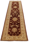 3x10 Brown and Ivory Turkish Traditional Runner