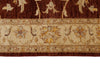 3x10 Brown and Ivory Turkish Traditional Runner
