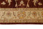 3x10 Brown and Ivory Turkish Traditional Runner