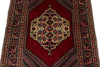 3x5 Red and Navy Turkish Traditional Rug