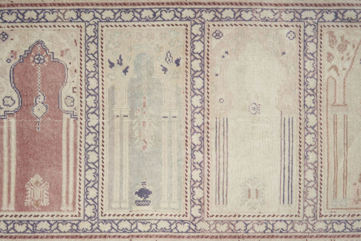 3x7 Multicolor Turkish Traditional Runner