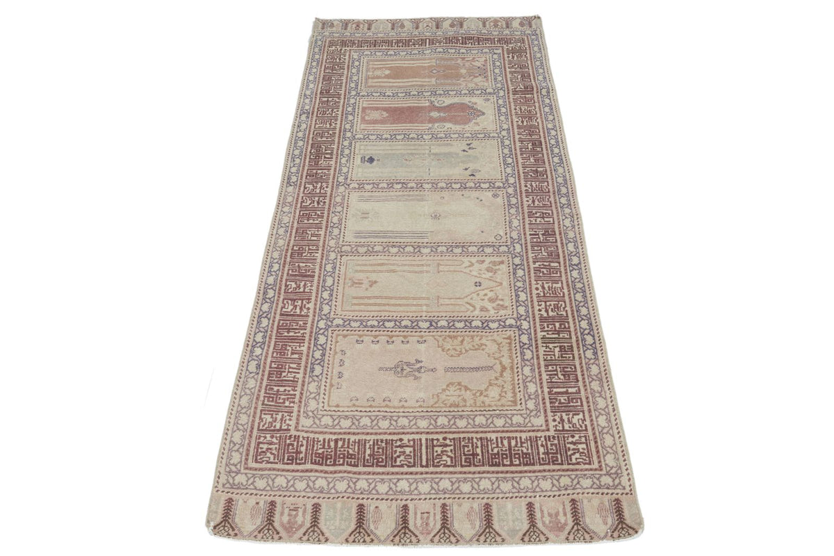 3x7 Multicolor Turkish Traditional Runner