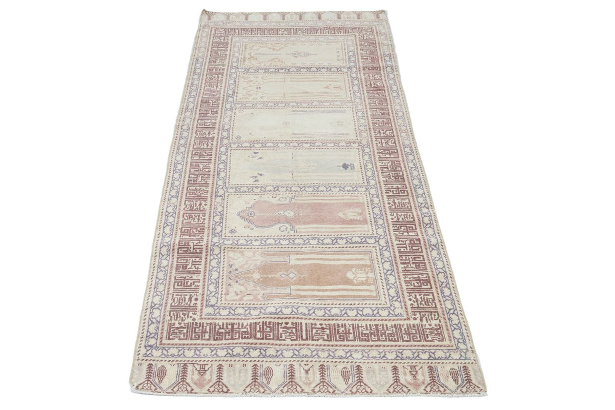 3x7 Multicolor Turkish Traditional Runner