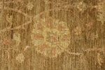 3x9 Brown and Pink Modern Contemporary Runner