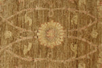 3x9 Brown and Pink Modern Contemporary Runner